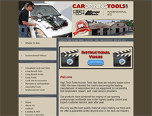 Tablet Screenshot of caropeningtools.com